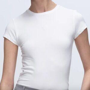 ATM WHITE TEE- size medium